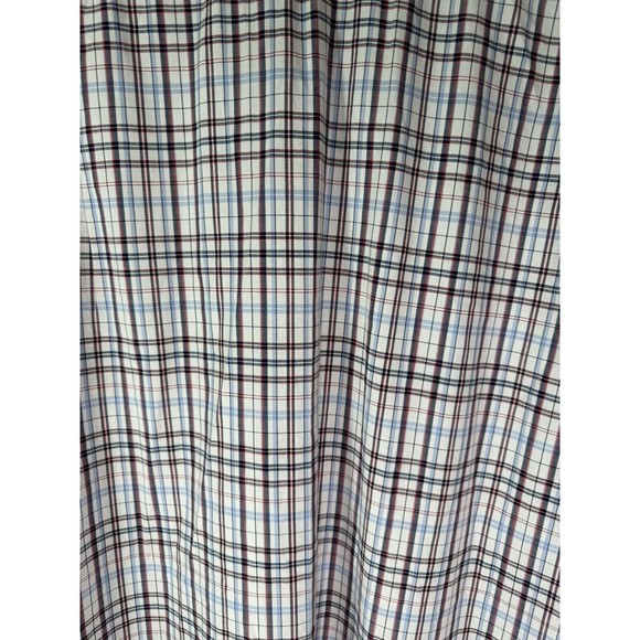 TOMMY HILFIGER Men's Checkered Long Sleeve Button-Down Shirt - Size 17 34/35. - Picture 6 of 6